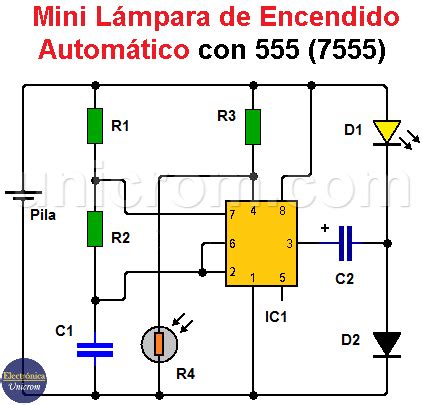 Circuitos Con Led Proyectos Diagramas Esquemas Con Led