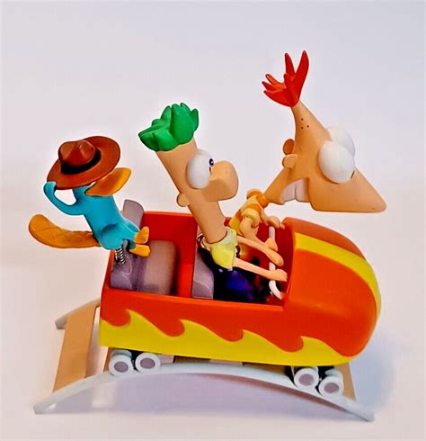 Phineas and Ferb Roller Coaster Hallmark Keepsake 2011 Disney Christmas Ornament for Sale ...