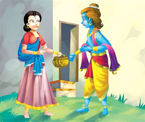 Lord Krishna Meets Radha - Sawan Books