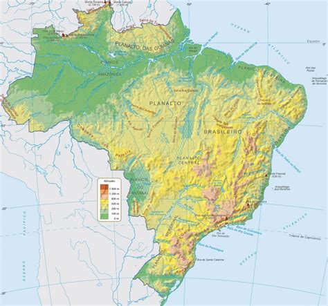 Veja quais são as formas e tipos de relevo do Brasil Significados