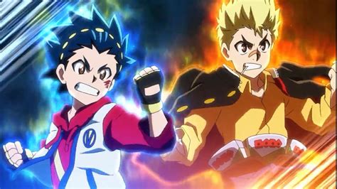 Beyblade Burst Sparking Episode 50 AMV Hyuga And Hikaru Vs Valt And