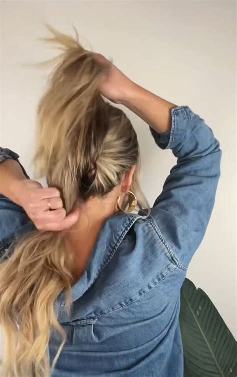 Claw Clip Hack For Your Hair To Look Fuller Upstyle