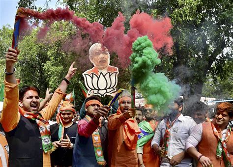 Election Results 2022 गुजरात में शुरुआती रुझानों में Bjp को बहुमत