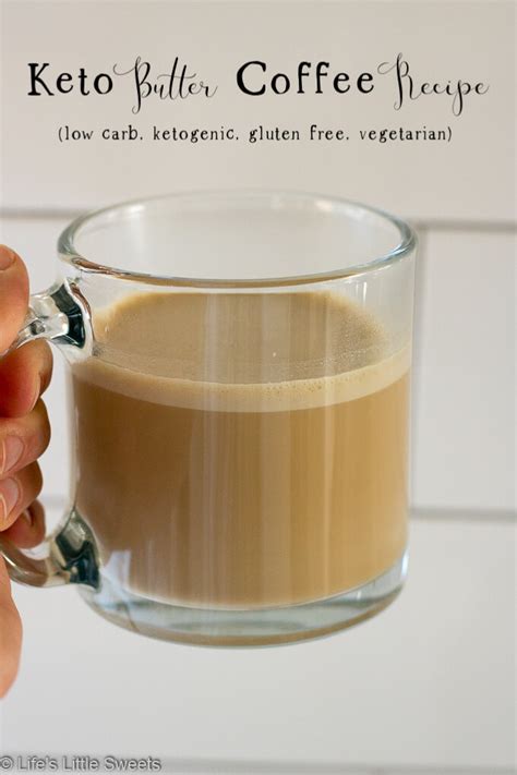 Keto Butter Coffee Recipe (Ketogenic, Bulletproof Coffee, Ghee, MCT Oil ...