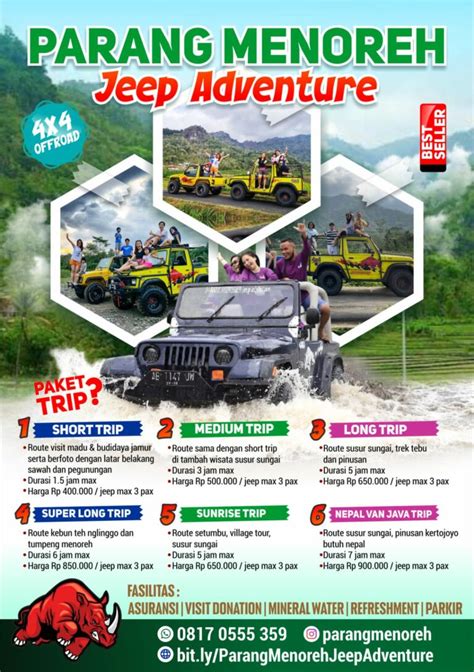 Wisata Jeep Borobudur Magelang Libur Lebaran Makin Seru Nih