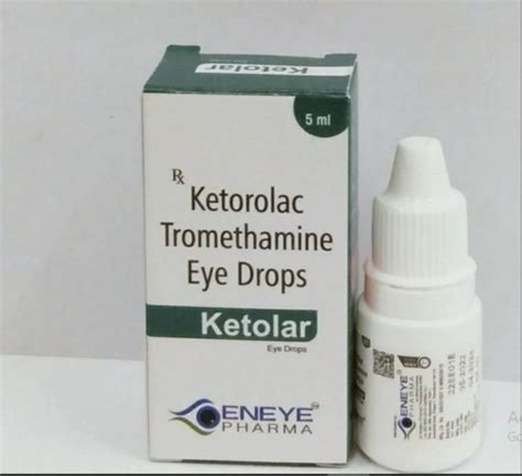 Ketorolac Tromethamine Eye Drops 5ml At Rs 65 Piece In Panchkula Id 2851559411373