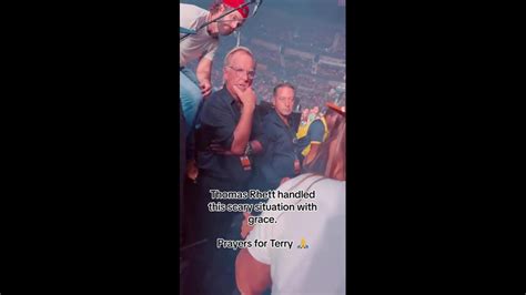 Thomas Rhett Paused His Nashville Concert To Pray For Fan During