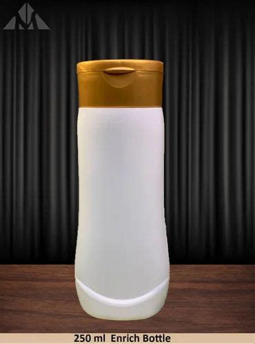 Hdpe Flip Top Cap G Enrich Squeeze Bottle Use For Storage Shampoo