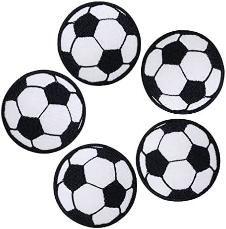 Amazon Octory 5 PCS Soccer Ball Iron On Patch For Clothing Saw On