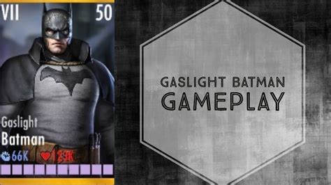 Injustice Gods Among Us Gaslight Batman Gameplay Elite Vii Youtube