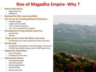 Rise of Magadha Empire- Part-II | PPT