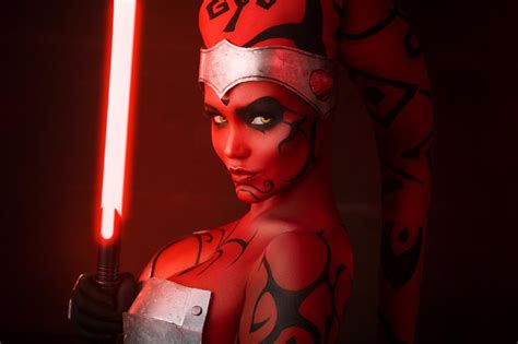 Kalinka Fox Nude Darth Talon Cosplay Patreon Set Voyeurflash