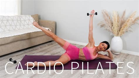 35 MIN CARDIO PILATES At Home Full Body Workout YouTube