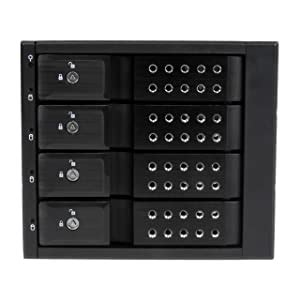 Amazon StarTech 4 Bay Mobile Rack Backplane Trayless Hot Swap Mobile Rack Backplane