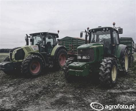 Foto Ciagnik Claas John Deere 685879 Galeria Rolnicza Agrofoto