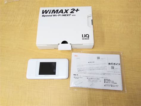 UQ WiMAX 2 Speed Wi Fi NEXT W06 OSS ルーター 売買されたオークション情報yahooの商品情報を