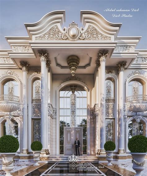 Luxury Classic Style Palace On Behance Classic House Design Classic