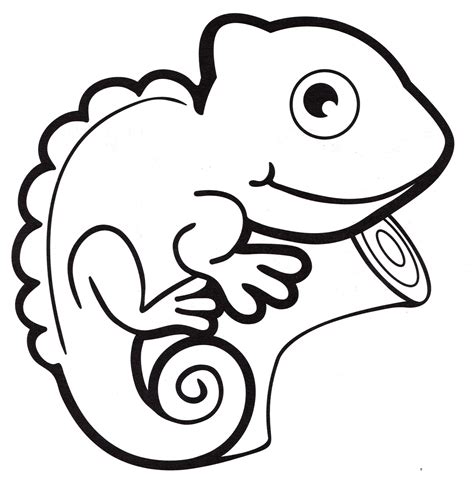 Lizard Coloring Pages To Download And Print For Free