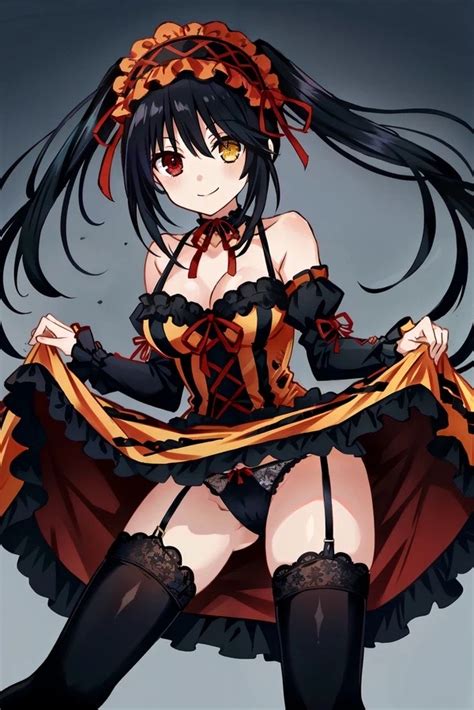 Tokisaki Kurumi Fanart Zerochan Anime Image Board