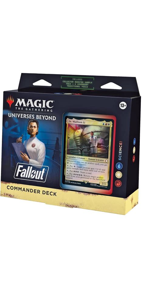 Fallout S MTG Universes Beyond Science Commander Deck Is On Sale At Amazon