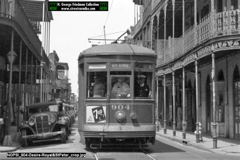 New Orleans Desire Streetcar And Bus Line Streetcarmike