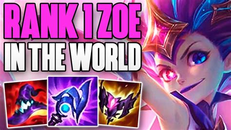 Best Zoe In The World Korean Challenger Gameplay Challenger Zoe Mid