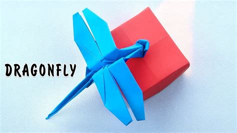 How To Make A Paper Dragonfly Origami Dragonfly Paper Dragonfly