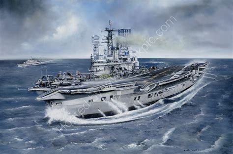 Westy Art By Jonathan Westwood HMS Ark Royal