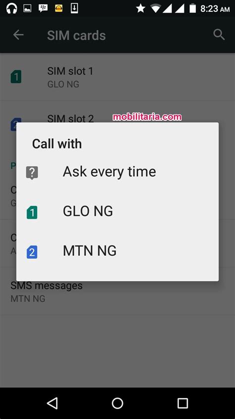 How To Set Preferred Sim In Infinix Hot Android Phone Mobilitaria