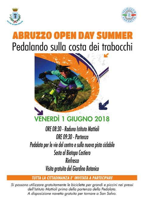 San Salvo Il Giugno La Pedalata Ecologica Vastinforma