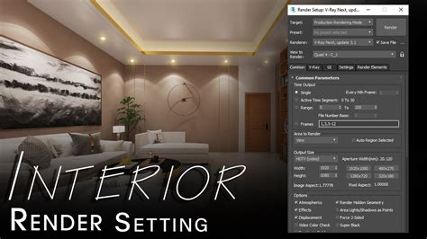 Vray Render Interior Settings V Ray For Sketchup Sketchup 45 Off