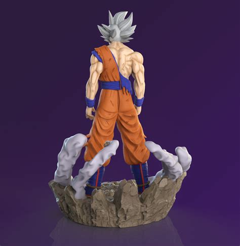 Goku Ultra Instinct Fanart Zbrushcentral