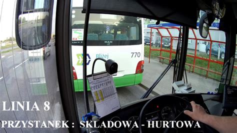 Autobusem Po Bia Ymstoku Linia Starosielce Towarowa Z Kabiny Lato