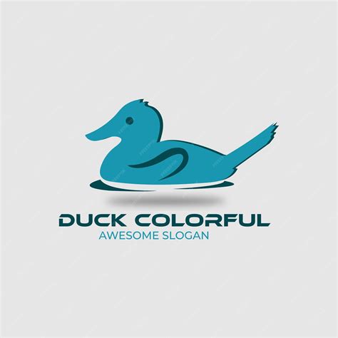 Premium Vector Duck Logo Design Premium Vector Icon