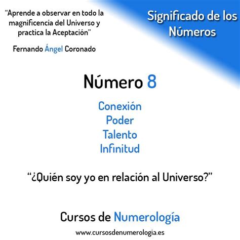 N Mero Significado Del N Mero Cursos De Numerologia Numerolog A