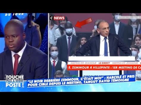 TPMP Tanguy David le noir derierre Zemmour sexplique sur TPMP Éric