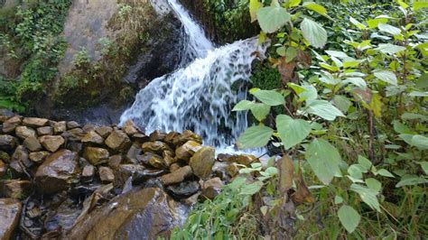 Waterfall Near Borderlands Eco Adventure Resort Youtube