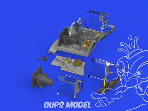 Eduard Kit D Amelioration Brassin Print Cockpit Messerschmitt Bf