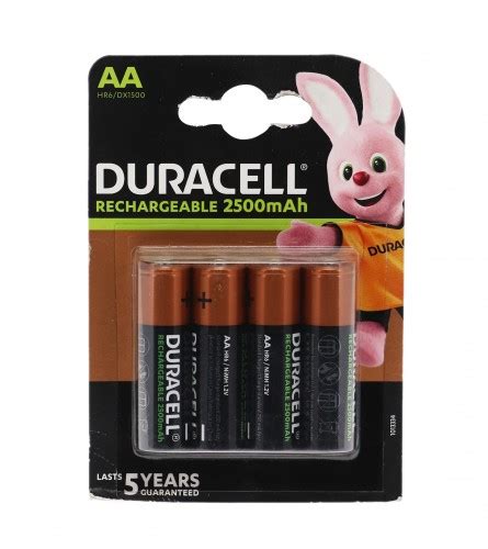 DURACELL Baterija AA LR6 HR6 1 2V 4 1 P73139 PENNYshop Ba