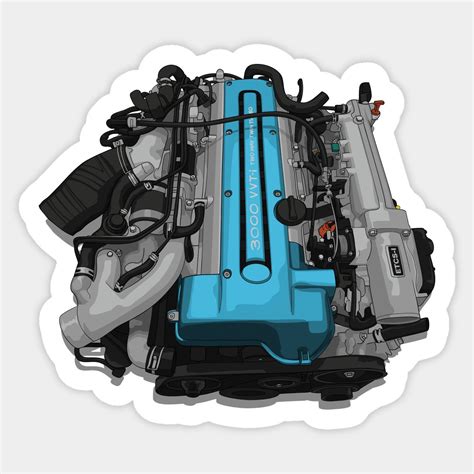 2jz Engine By Artymotive 2jz Engine Jdm Engines Art Cars