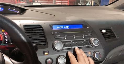 Honda Civic Radio Code Reset