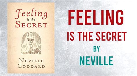 Feeling Is The Secret Read By Neville Goddard YouTube