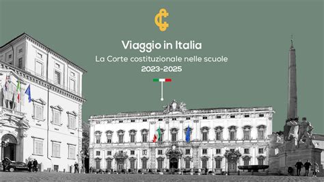 Viaggio In Italia La Corte Costituzionale Nelle Scuole