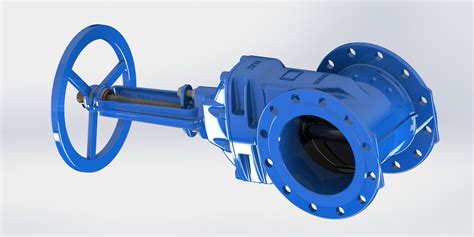 Cap Operated Resilient Seated Gate Valve Fbe Coated Non Rising Stem