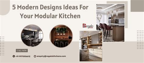 Modern Designs Ideas For Your Modular Kitchen By Regalo