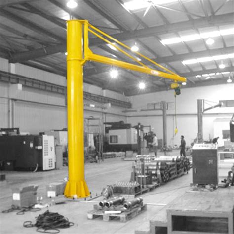 Crane Jib Crane Design Drawings Free Standing 360 Degree Rotating Jib