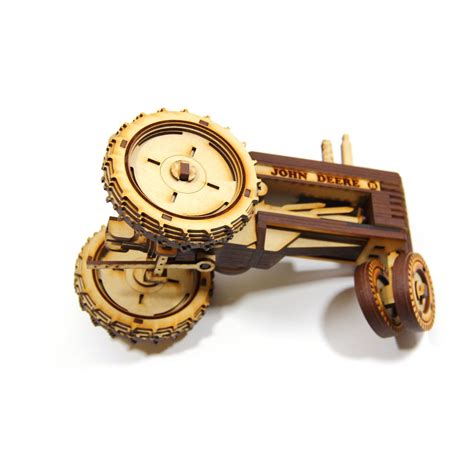 3D Puzzle JD Tractor MDF Wood 3D Puzzle CKS Ventures