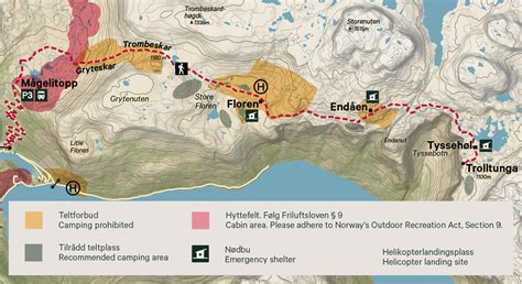 Trolltunga camping and camping sites - Find the right spot ...