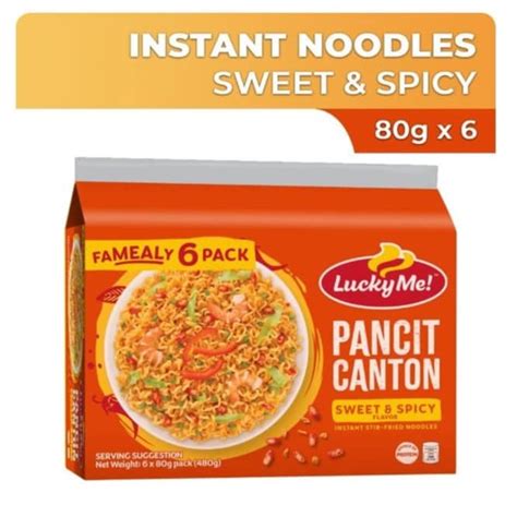 Lucky Me Pancit Canton Sweet Spicy G X S Shopee Philippines