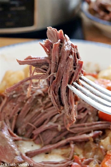 Crock Pot Chuck Roast Easy Crock Pot Recipe Deliciously Seasoned